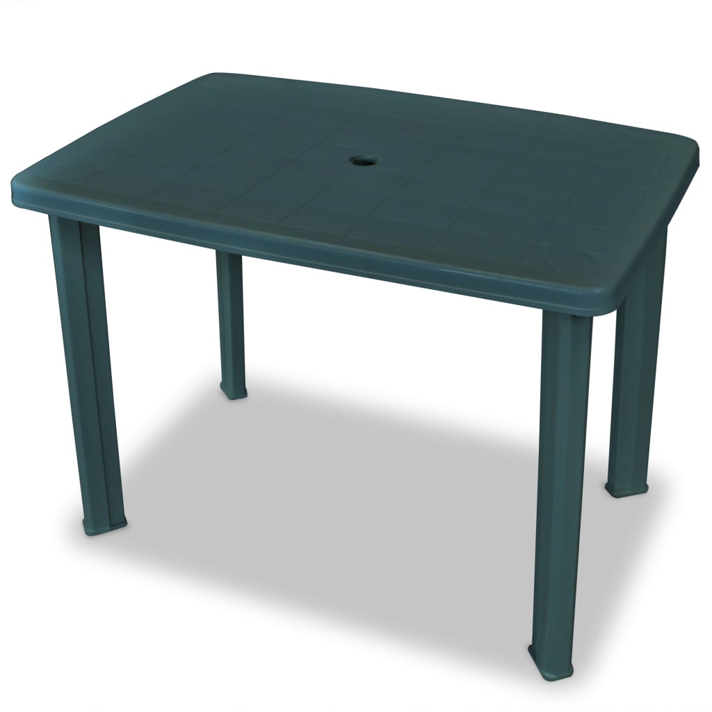 Ensemble de bistro 3 pcs Plastique Vert
