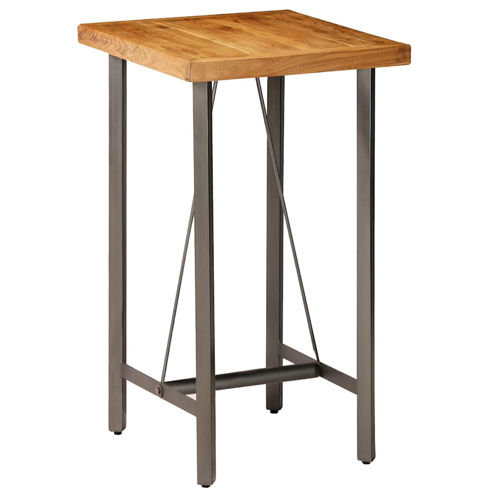 Ensemble de bar 3 pcs Teck recyclé massif