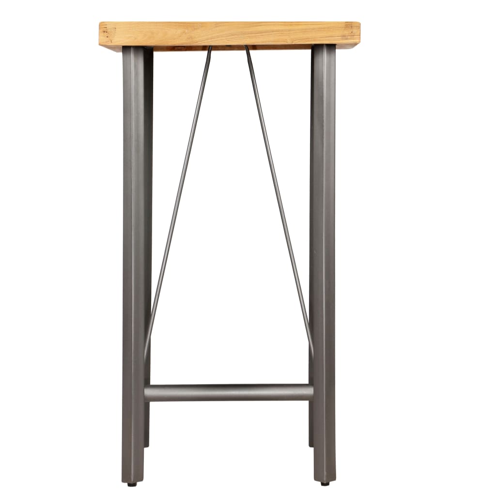 Ensemble de bar 3 pcs Teck recyclé massif - XIOS