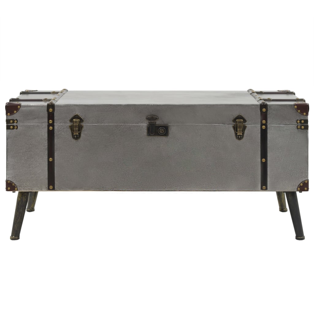 Table basse MDF et aluminium 102x51x47,5 cm - XIOS