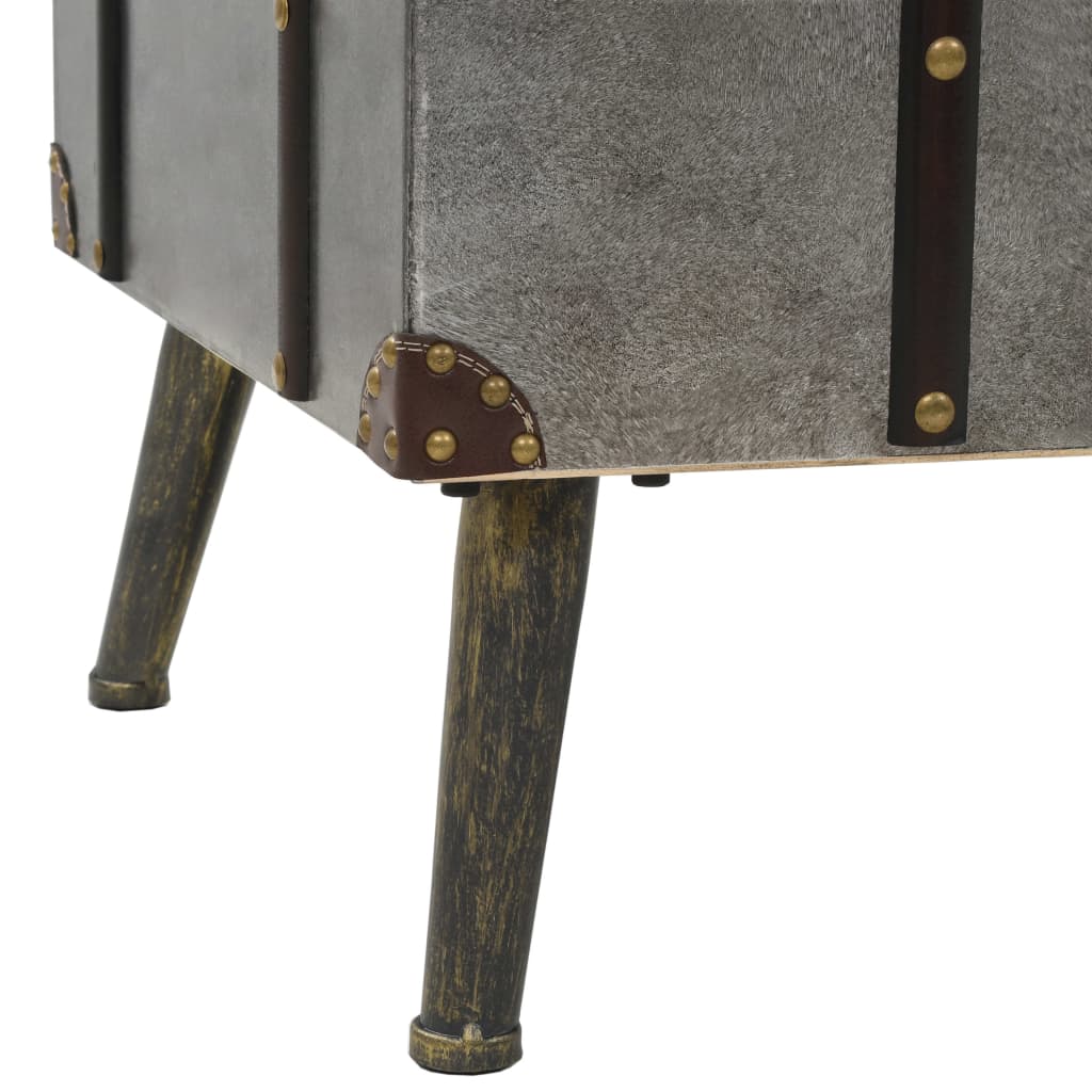 Table basse MDF et aluminium 102x51x47,5 cm - XIOS