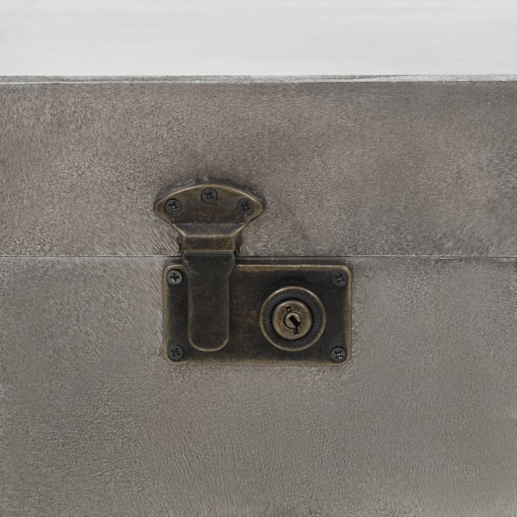 Table basse MDF et aluminium 102x51x47,5 cm - XIOS