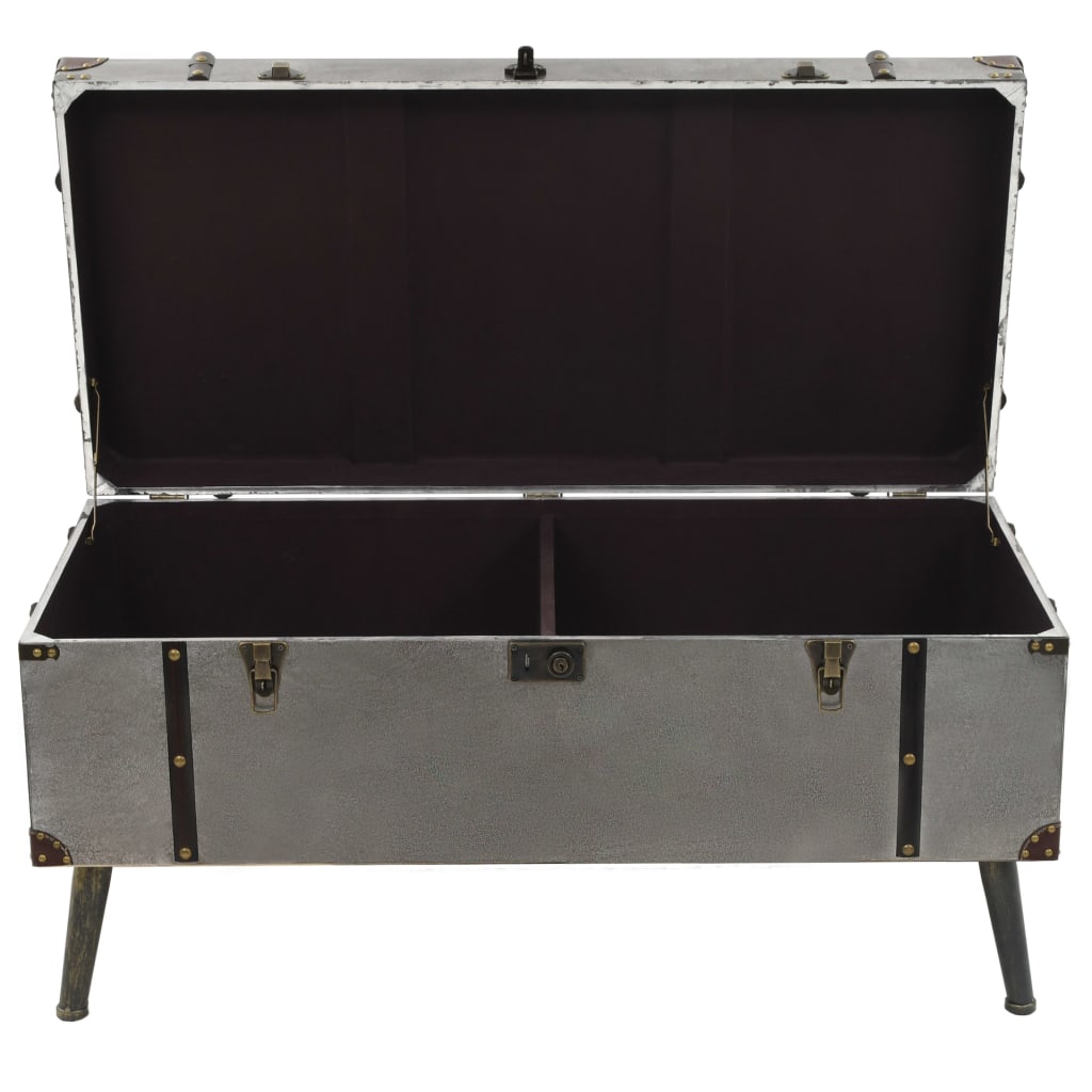 Table basse MDF et aluminium 102x51x47,5 cm - XIOS