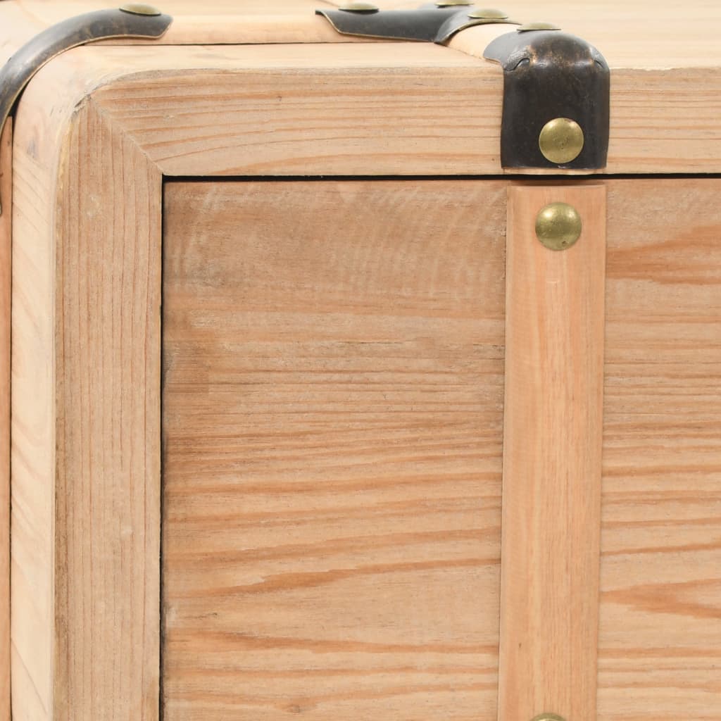 Meuble TV Bois de sapin massif 120x33x35 cm - XIOS
