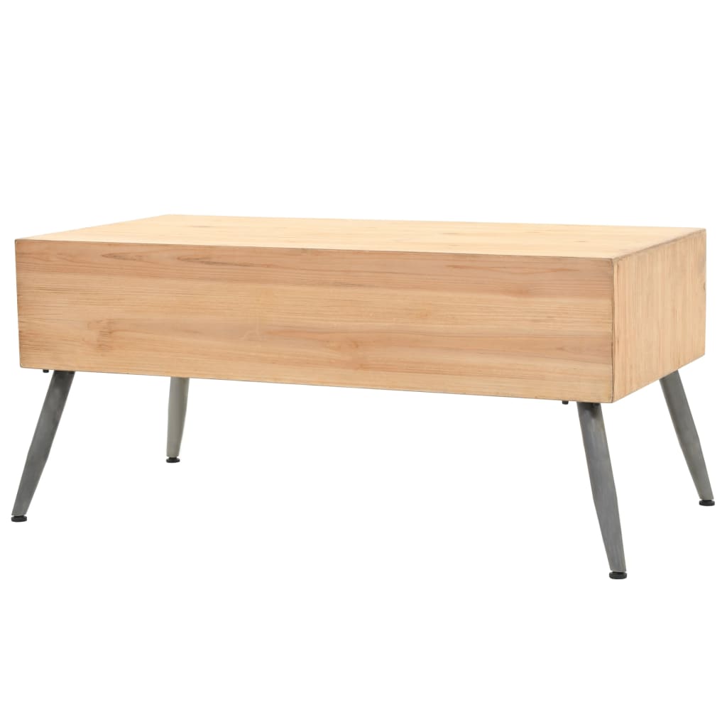 Table basse Bois massif de sapin 115x55x50 cm - XIOS