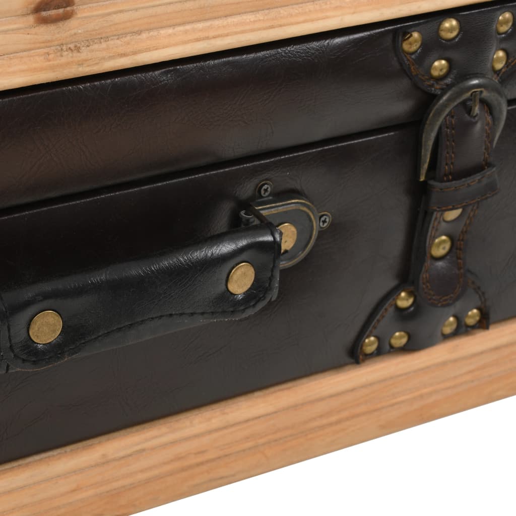 Table basse Bois massif de sapin 115x55x50 cm - XIOS