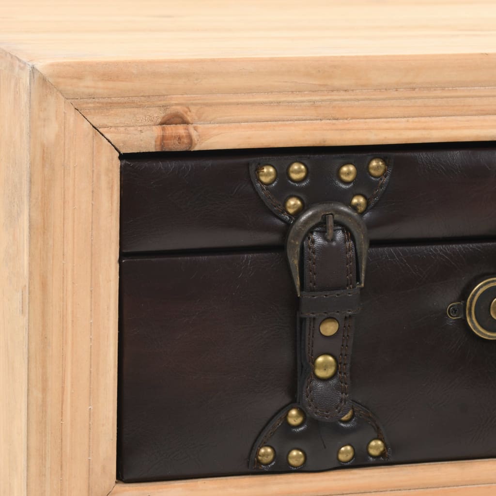 Table basse Bois massif de sapin 115x55x50 cm - XIOS