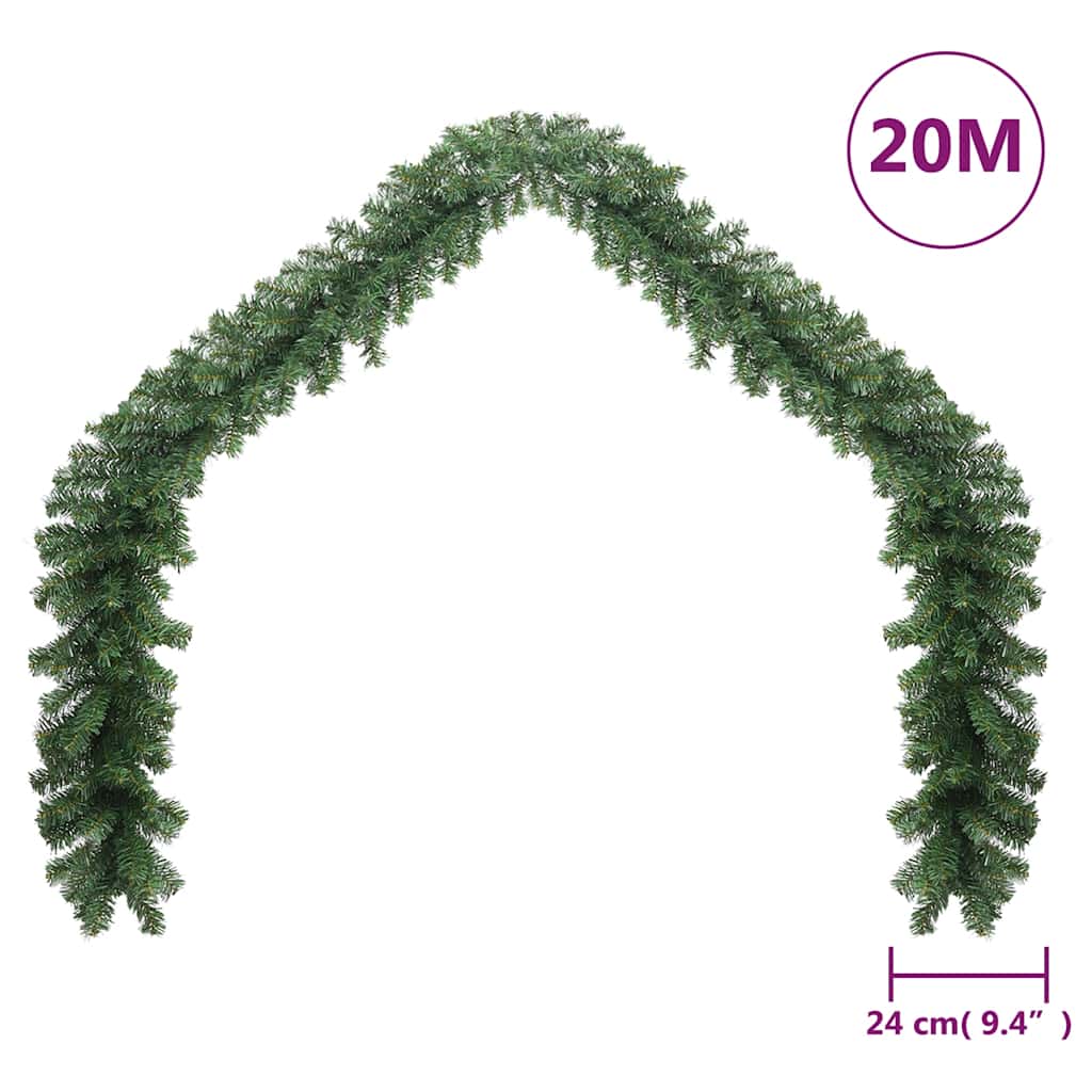 Guirlande de Noël PVC 20 m - XIOS