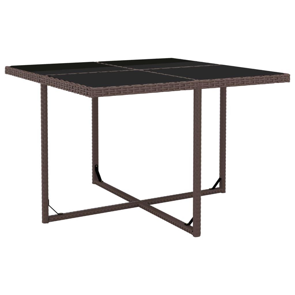 Ensemble à manger d'extérieur 5pcs avec coussins Résine tressée - XIOS
