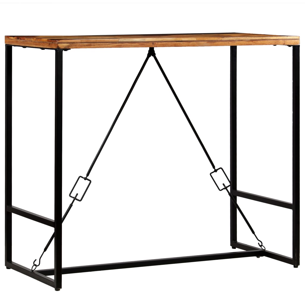 Table de bar Bois de récupération massif 120x60x106 cm - XIOS