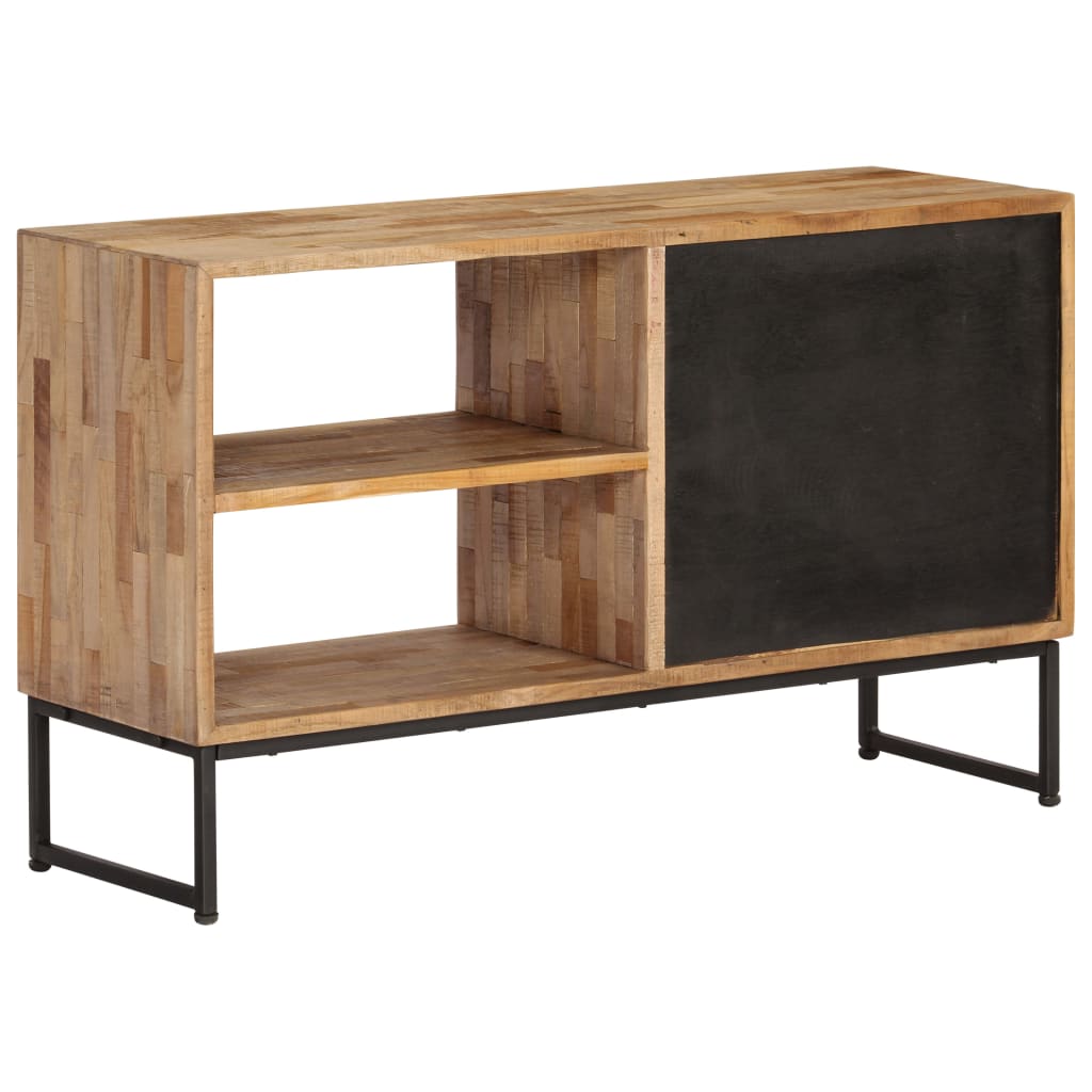 Meuble TV Bois de teck recyclé 90 x 30 x 55 cm - XIOS