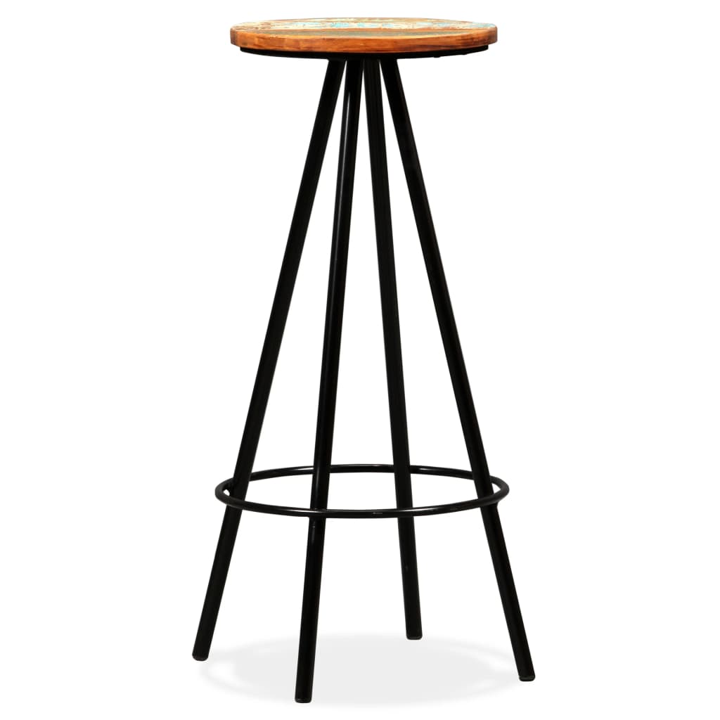 Ensemble de bar 3 pcs Bois d'acacia massif et de récupération - XIOS
