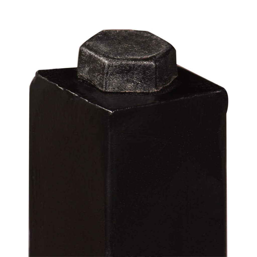 Ensemble de bar 7 pcs Bois de récupération Cuir véritable et toile - XIOS