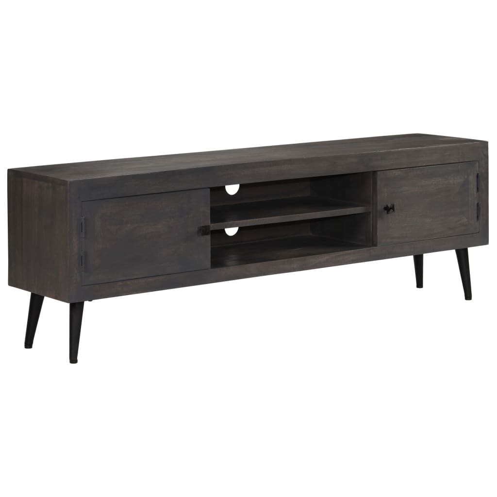 Meuble TV Bois massif de manguier 140 x 30 x 45 cm - XIOS