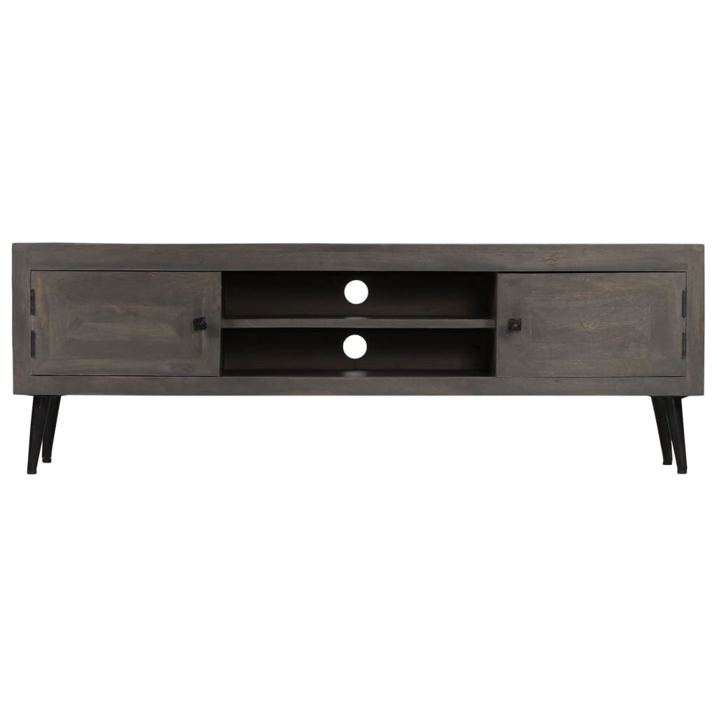 Meuble TV Bois massif de manguier 140 x 30 x 45 cm - XIOS