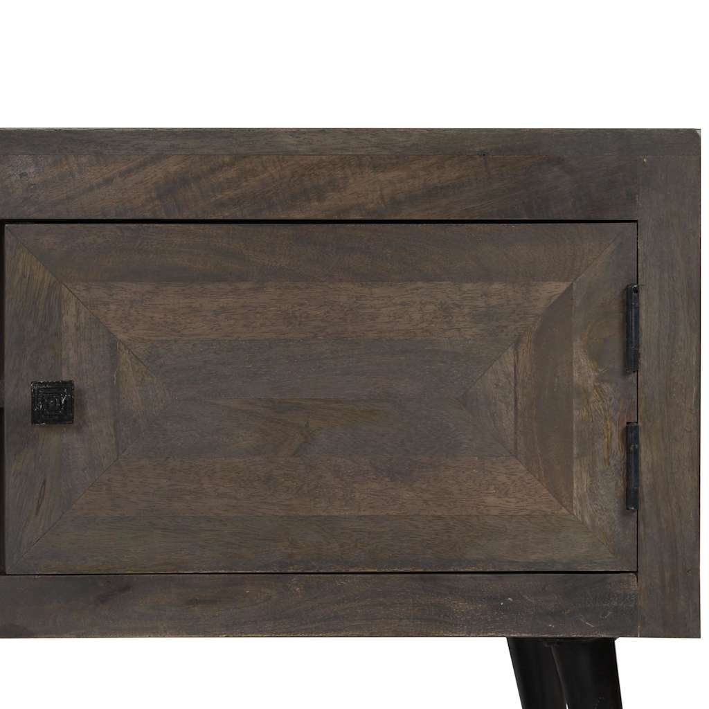 Meuble TV Bois massif de manguier 140 x 30 x 45 cm - XIOS