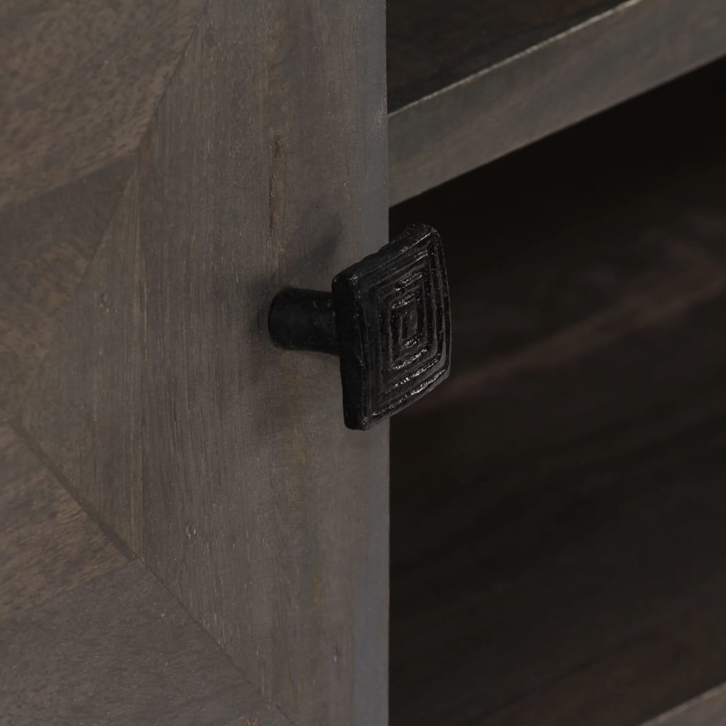 Meuble TV Bois massif de manguier 140 x 30 x 45 cm - XIOS
