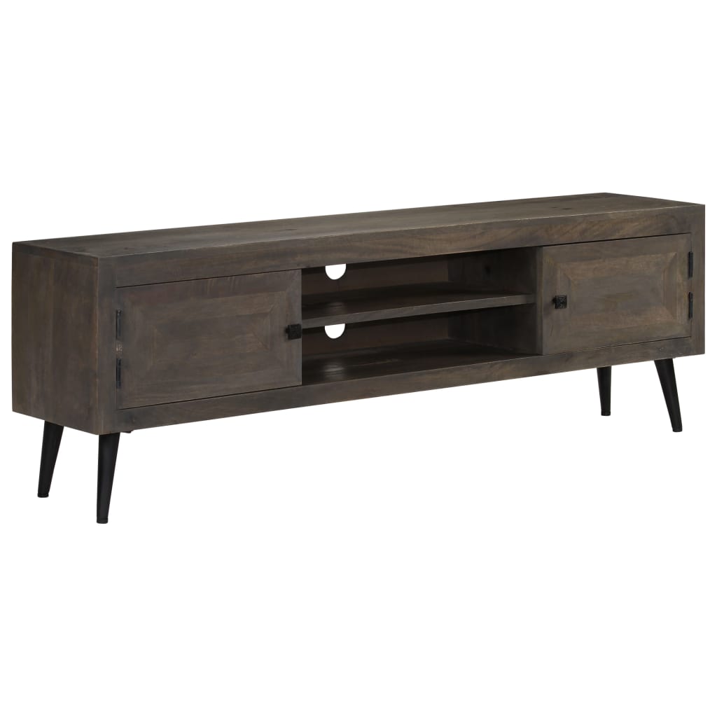 Meuble TV Bois massif de manguier 140 x 30 x 45 cm - XIOS