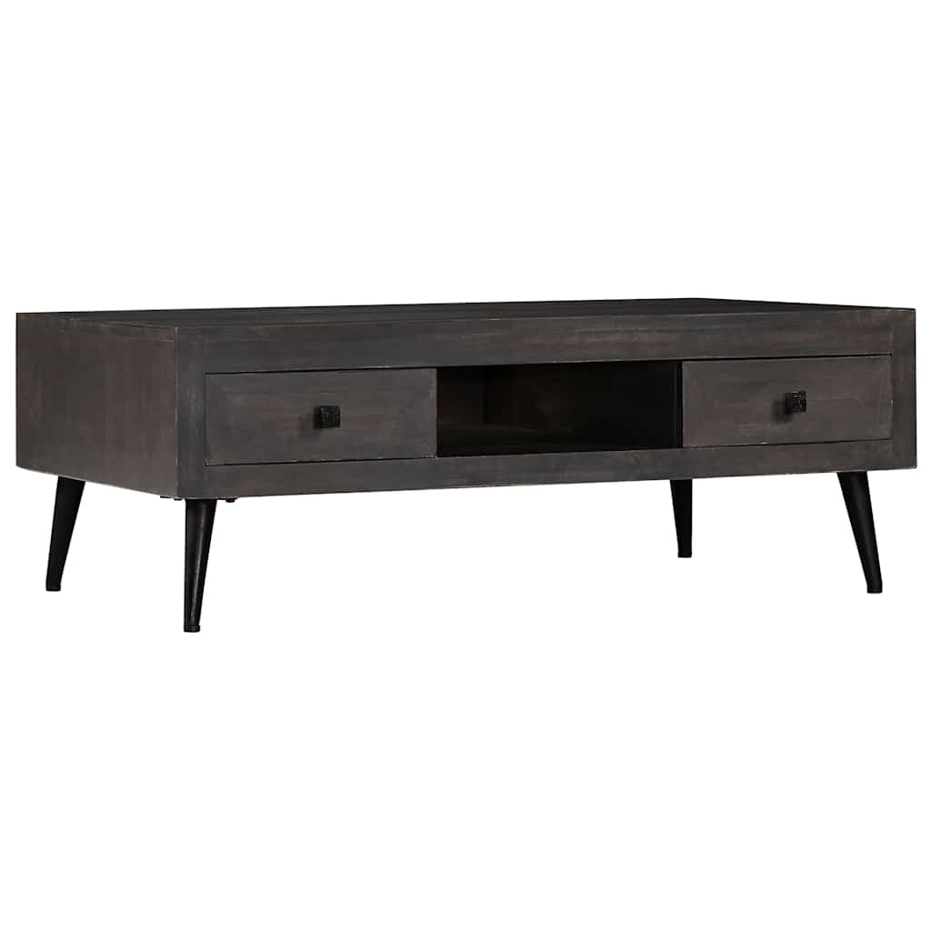 Table basse bois de manguier massif 100x60x35 cm - XIOS
