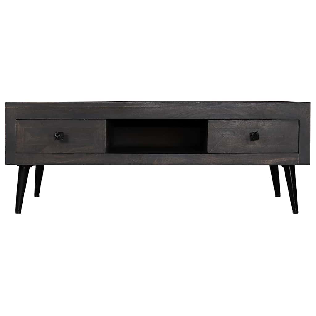 Table basse bois de manguier massif 100x60x35 cm - XIOS