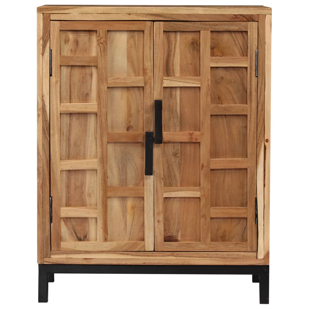 Buffet Bois d'acacia solide 60x35x76 cm Marron - XIOS