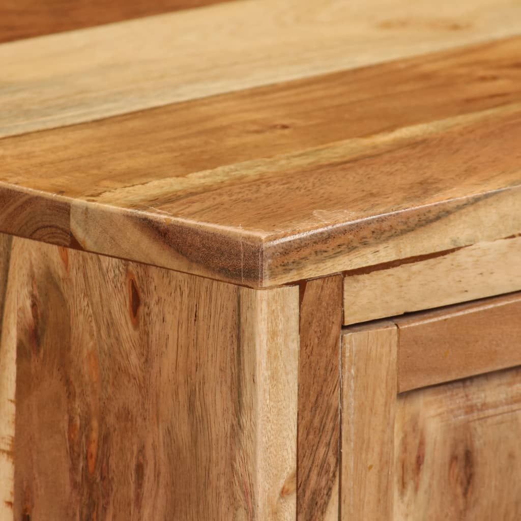 Buffet Bois d'acacia solide 60x35x76 cm Marron - XIOS