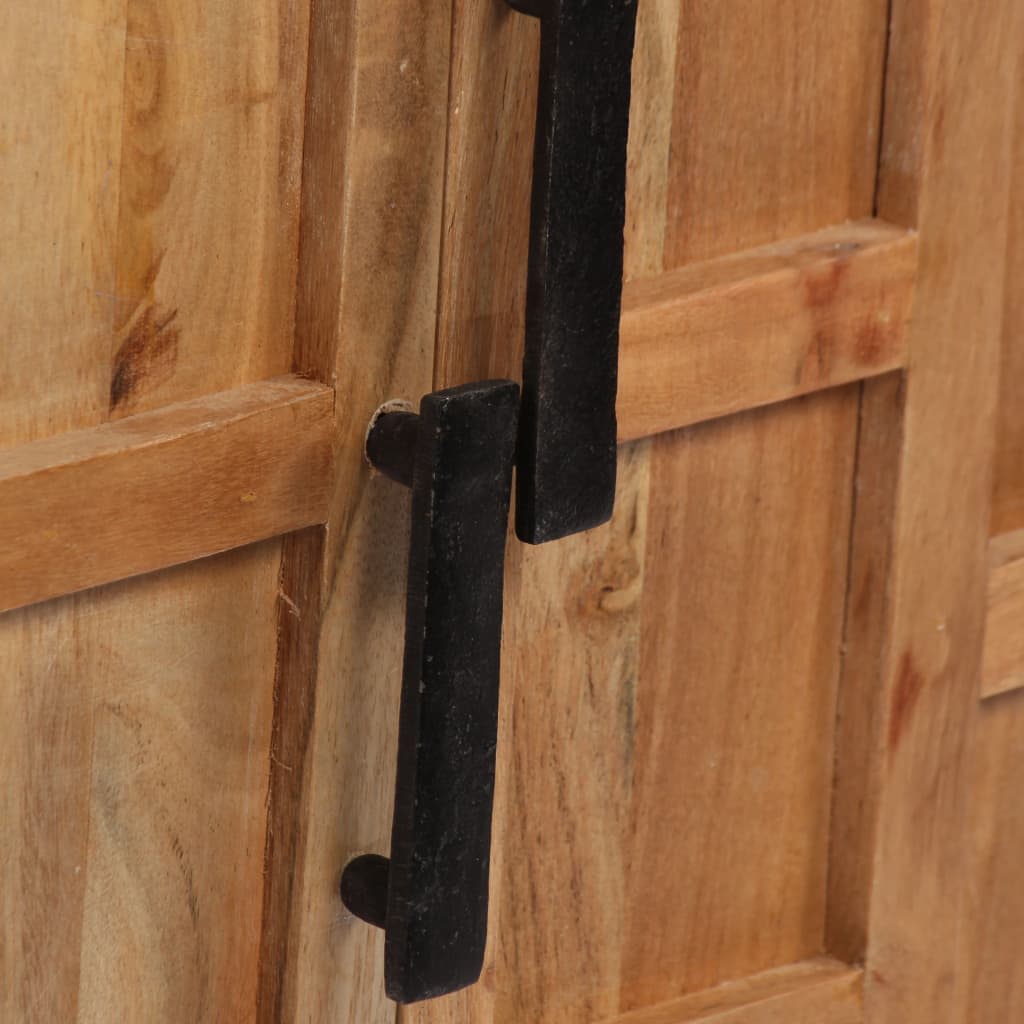 Buffet Bois d'acacia solide 60x35x76 cm Marron - XIOS