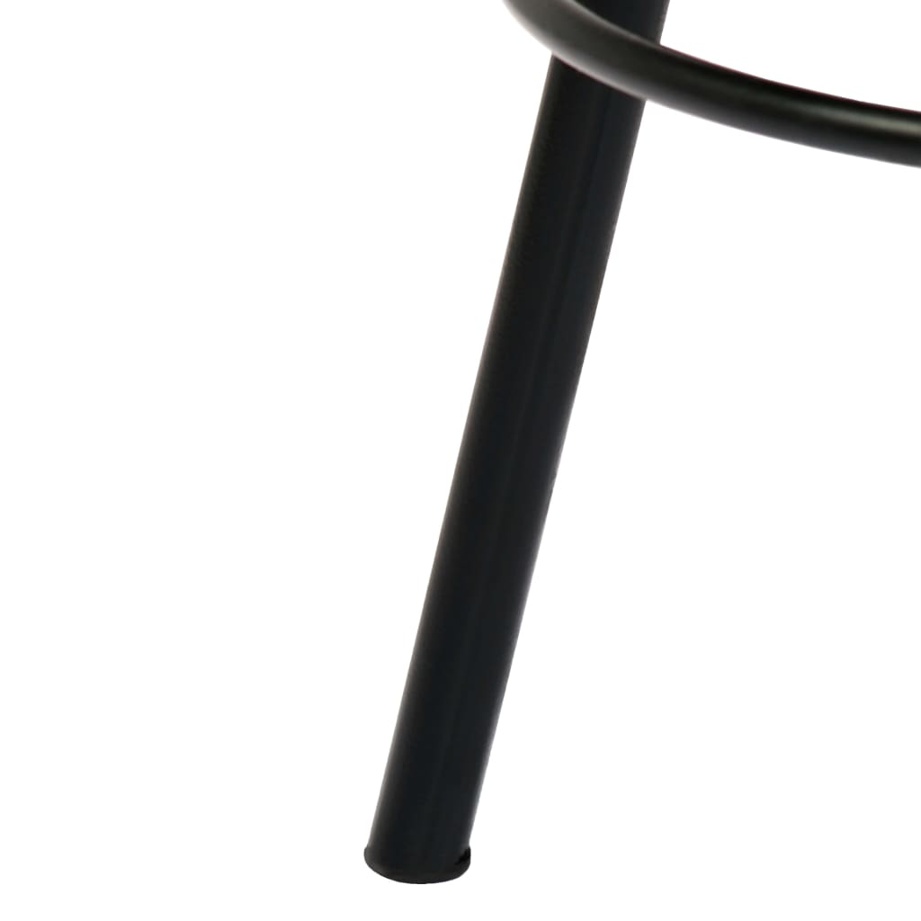 Chaises de bar lot de 2 bois de manguier solide - XIOS