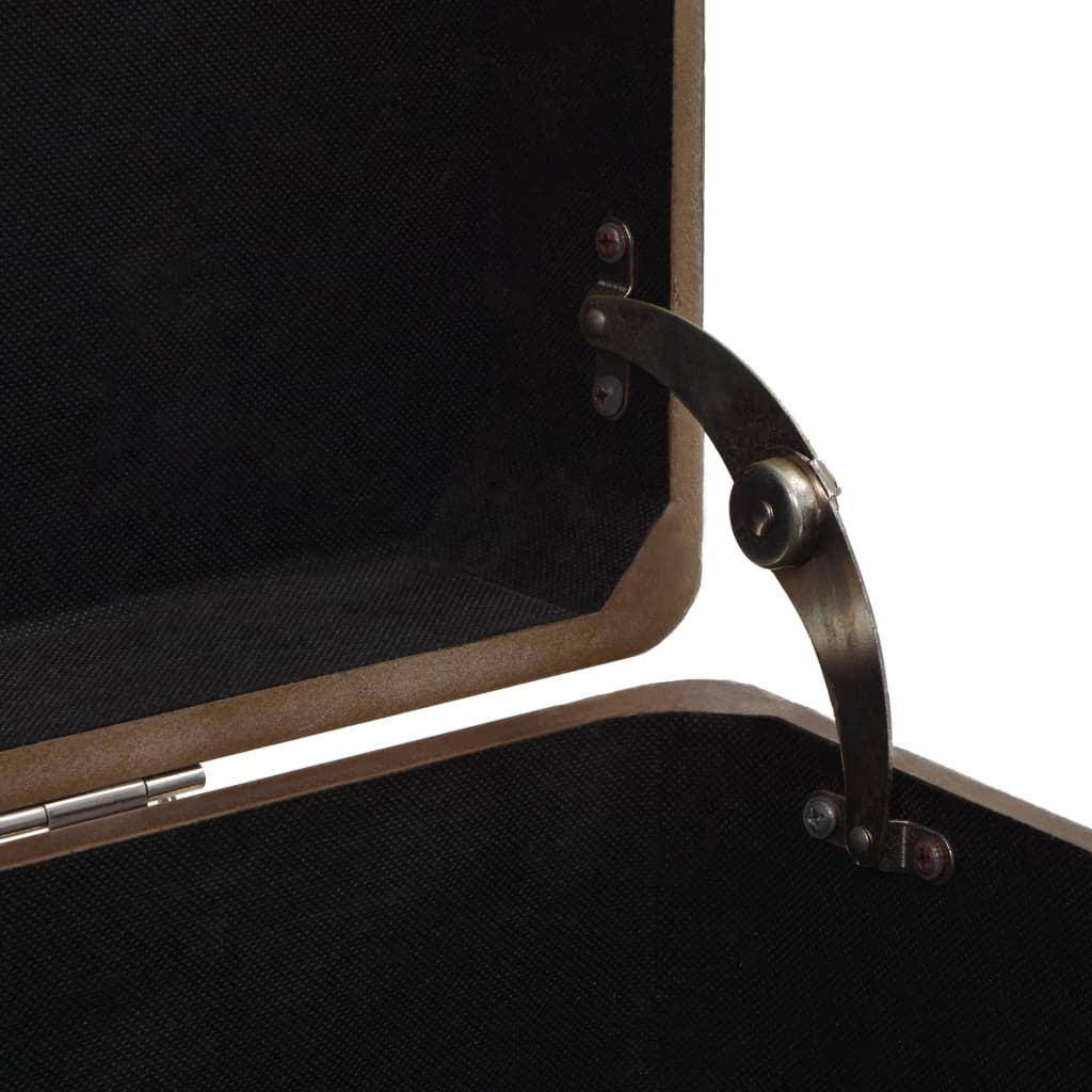 Boîte de rangement Bois de sapin massif 91x52x40 cm Marron - XIOS