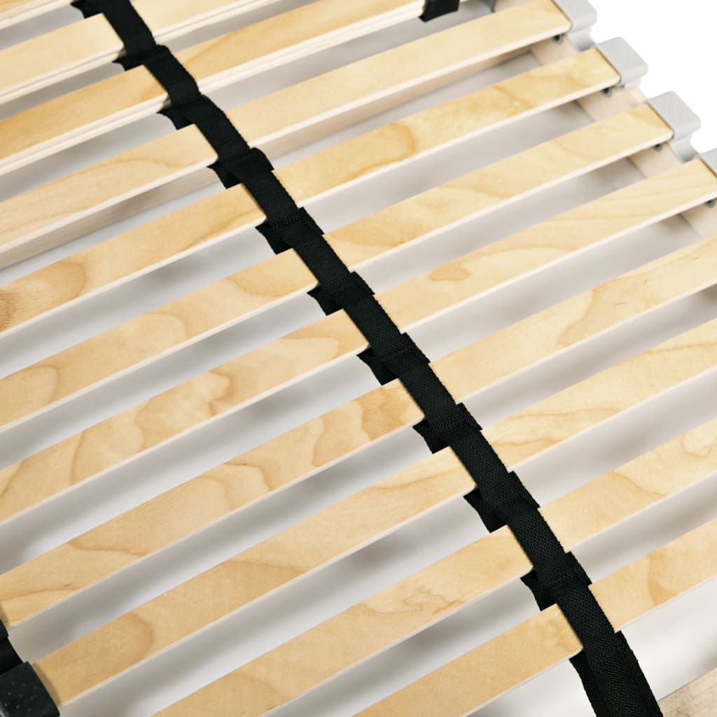 Sommier à lattes sans matelas avec 28 lattes 7 zones 90x200 cm - XIOS