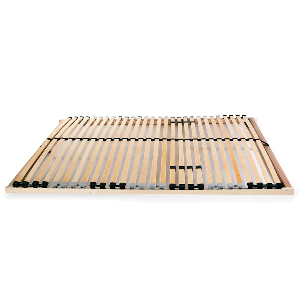 Sommier à lattes sans matelas avec 28 lattes 7 zones 100x200 cm - XIOS