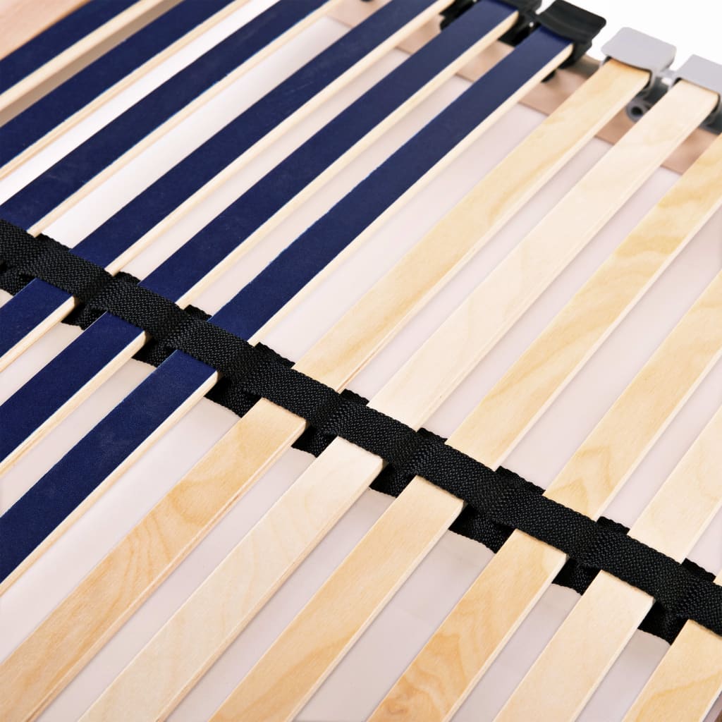 Sommier à lattes sans matelas avec 42 lattes 7 zones 80x200 cm - XIOS