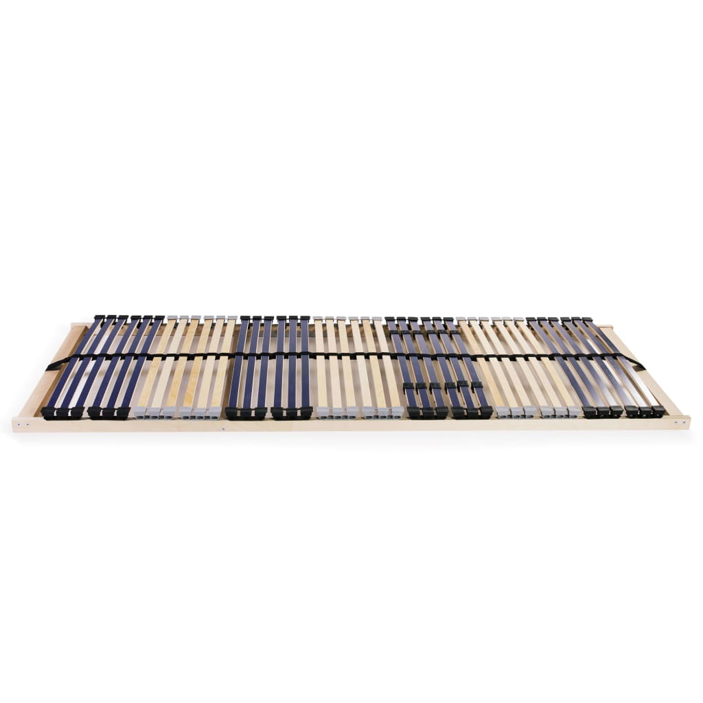 Sommier à lattes sans matelas avec 42 lattes 7 zones 90x200 cm - XIOS