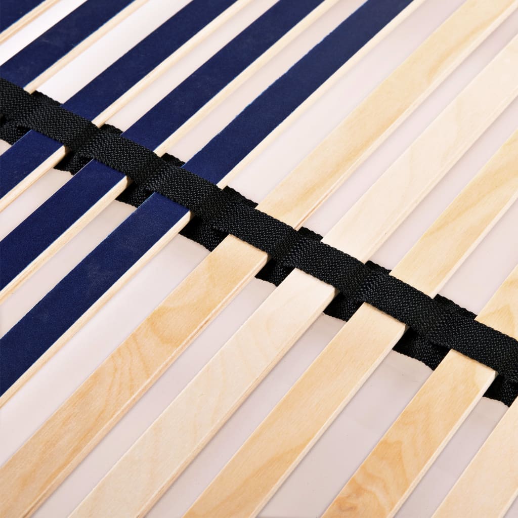 Sommier à lattes sans matelas avec 42 lattes 7 zones 100x200 cm - XIOS