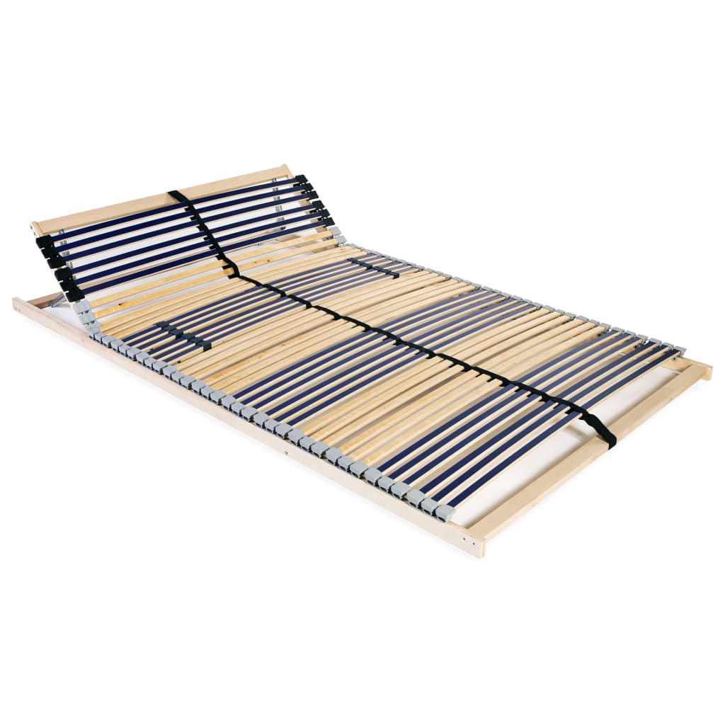 Sommier à lattes sans matelas avec 42 lattes 7 zones 100x200 cm - XIOS