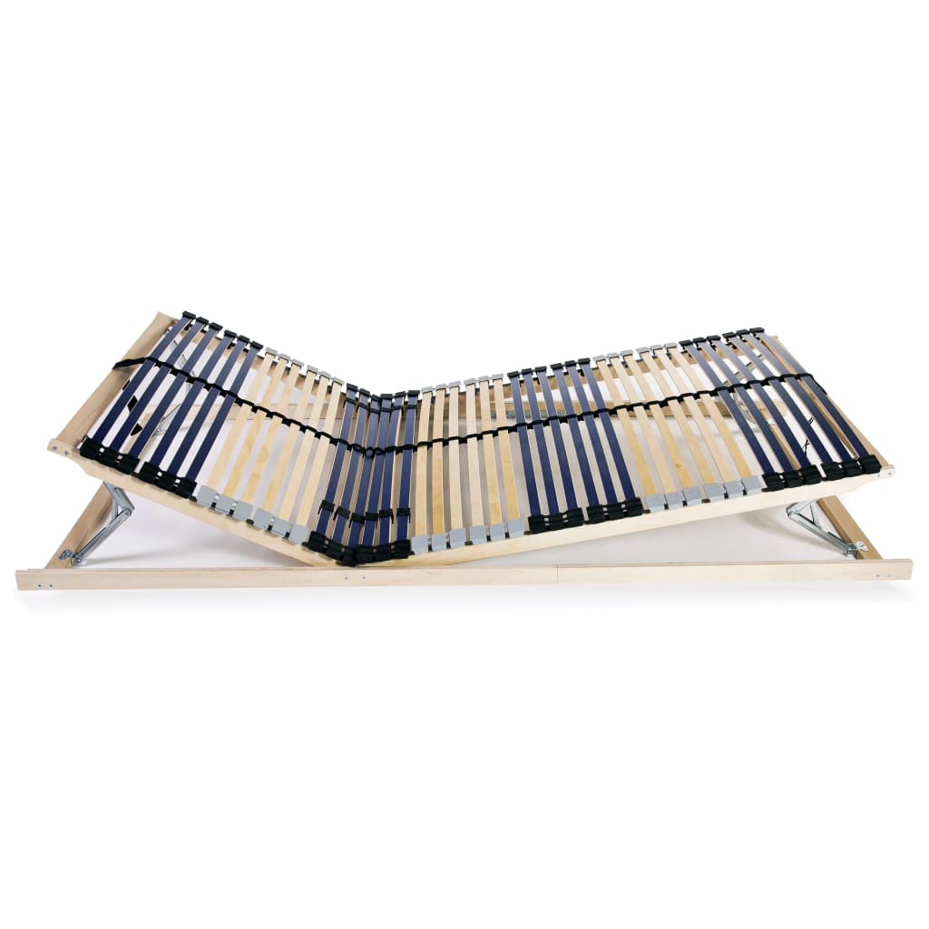 Sommier à lattes sans matelas avec 42 lattes 7 zones 120x200 cm - XIOS