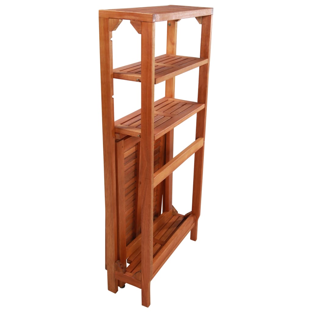 Mobilier de bistro pliable 3 pcs Bois d'acacia solide - XIOS