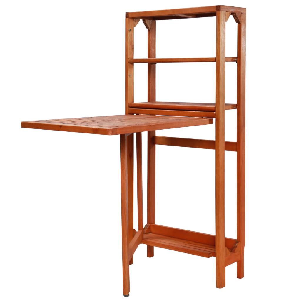 Mobilier de bistro pliable 3 pcs Bois d'acacia solide - XIOS