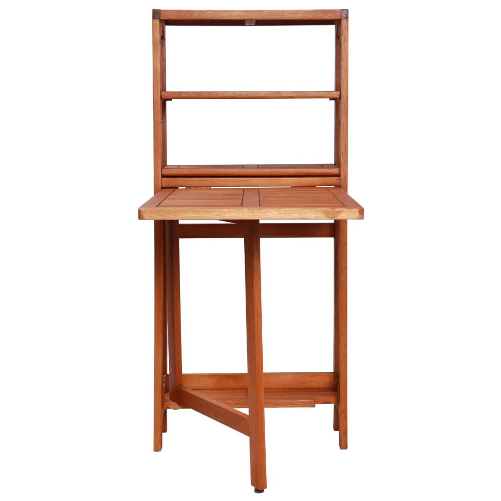 Mobilier de bistro pliable 3 pcs Bois d'acacia solide - XIOS