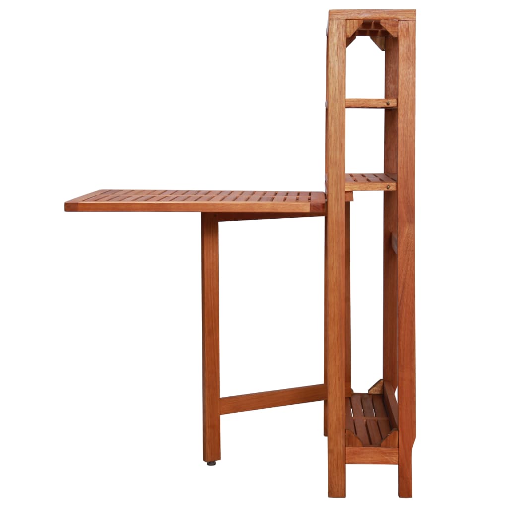 Mobilier de bistro pliable 3 pcs Bois d'acacia solide - XIOS