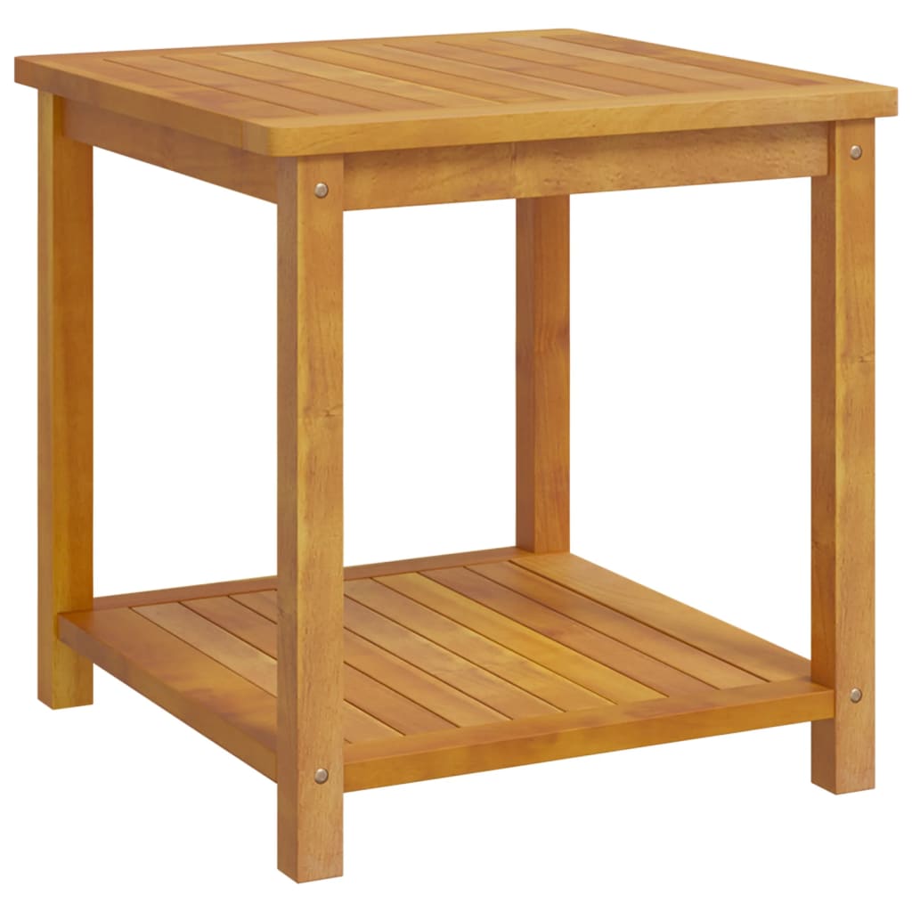 Table d'appoint Bois d'acacia massif 45x45x45 cm - XIOS