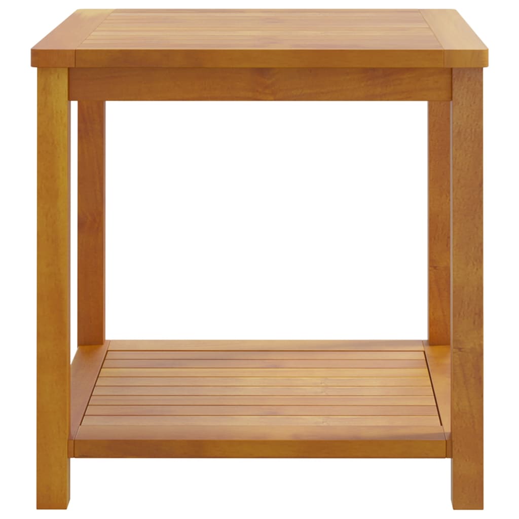 Table d'appoint Bois d'acacia massif 45x45x45 cm - XIOS