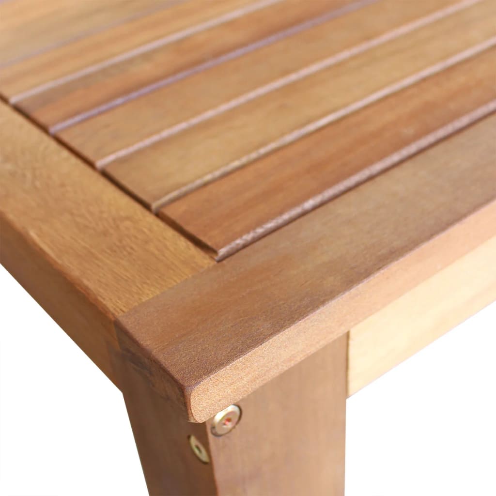 Table et tabourets de bar 7 pcs Bois d'acacia massif - XIOS