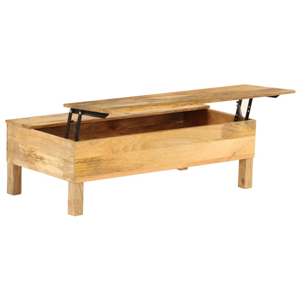 Table basse Bois de manguier massif 110x55x35 cm - XIOS