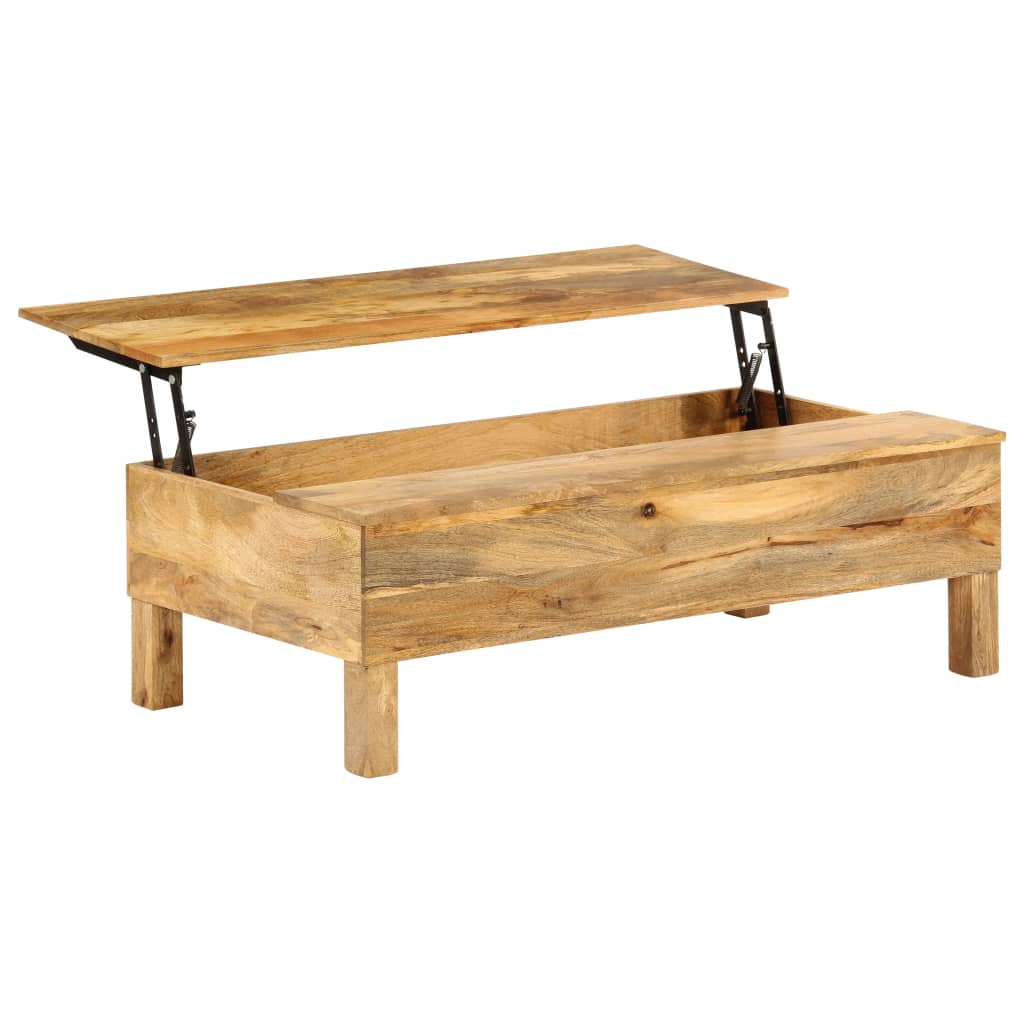 Table basse Bois de manguier massif 110x55x35 cm - XIOS