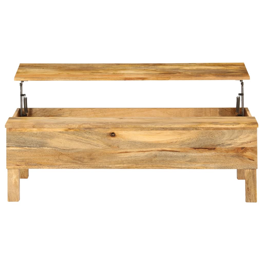 Table basse Bois de manguier massif 110x55x35 cm - XIOS