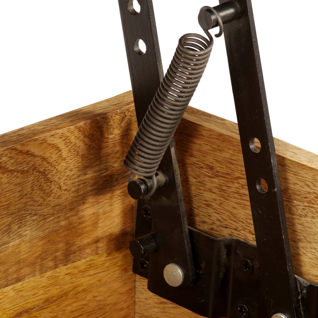 Table basse Bois de manguier massif 110x55x35 cm - XIOS