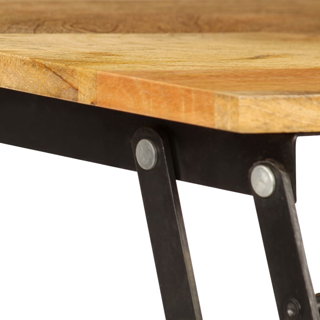Table basse Bois de manguier massif 110x55x35 cm - XIOS