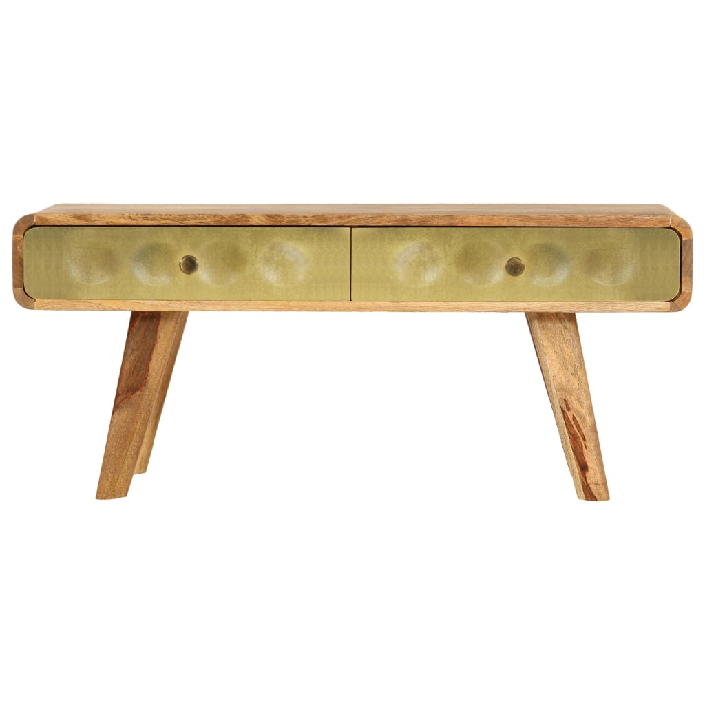 Table basse Bois de manguier massif 90x50x40 cm - XIOS
