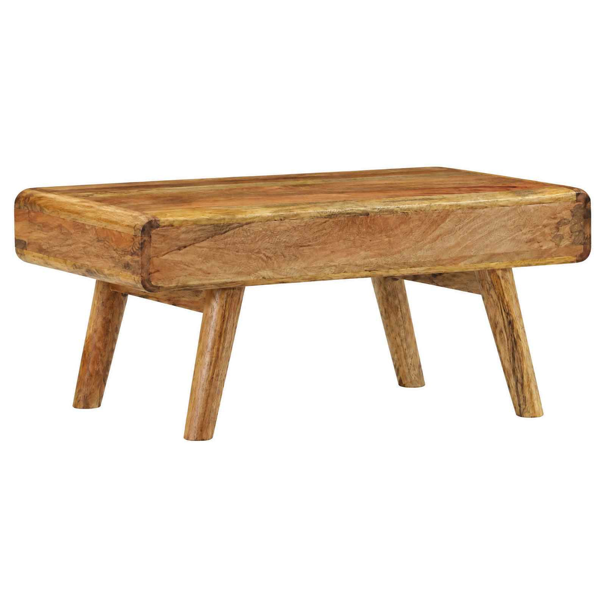 Table basse Bois de manguier massif 90x50x40 cm